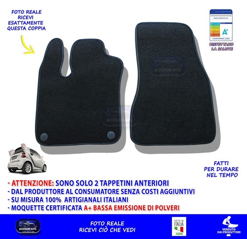 Tappetini auto smart - auto, fortwo